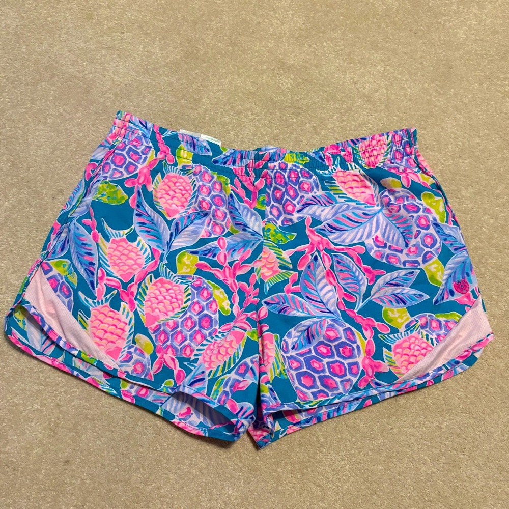 Lilly Pulitzer Luxletic running shorts size small